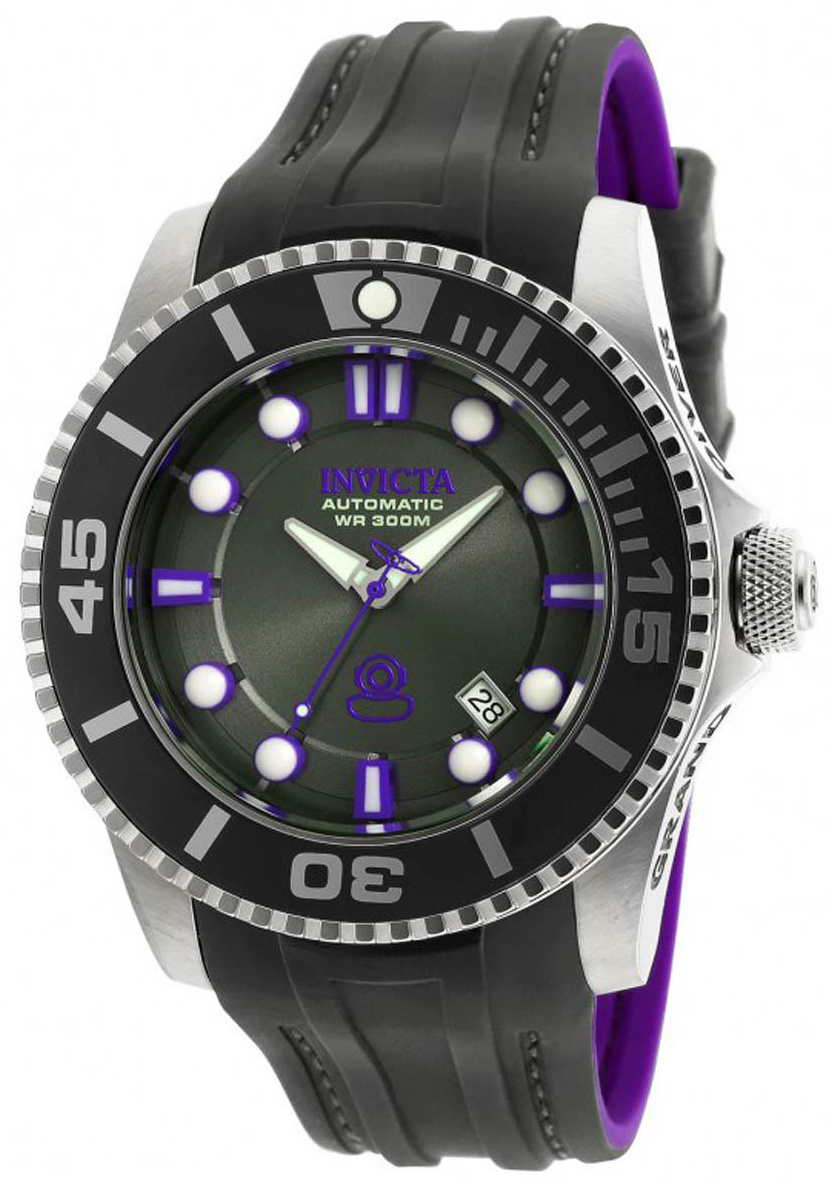 Invicta Pro Diver Herrklocka 20201 Svart/Gummi Ø47 mm - Invicta