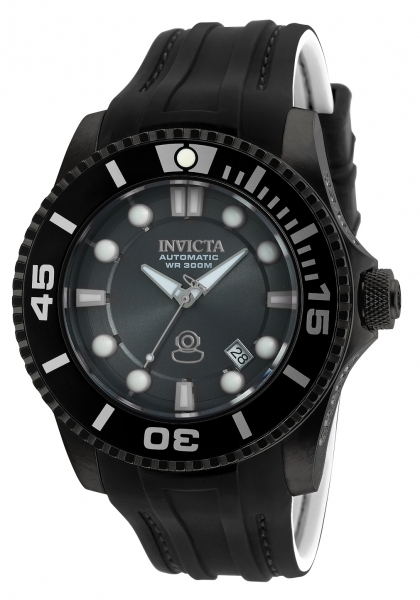 Invicta Pro Diver Herrklocka 20206 Svart/Gummi Ø47 mm - Invicta