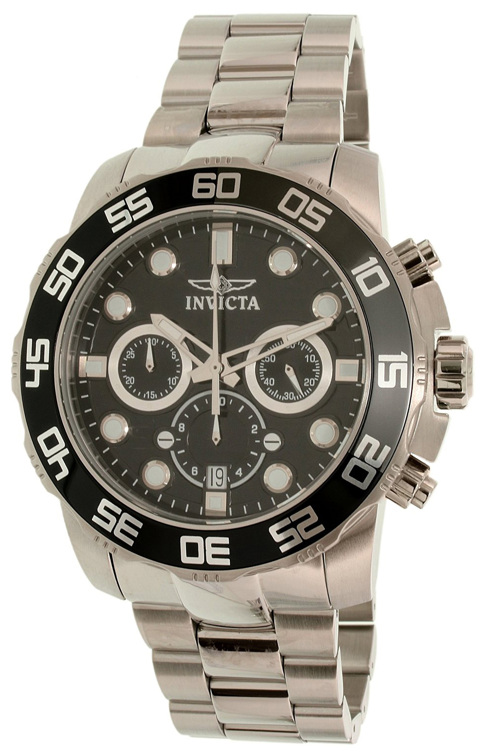 Invicta Herrklocka 22226 Pro Diver Svart/Stål Ø50 mm