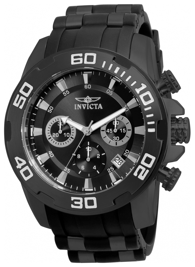 Invicta Herrklocka 22338 Pro Diver Svart/Stål Ø50 mm - Invicta