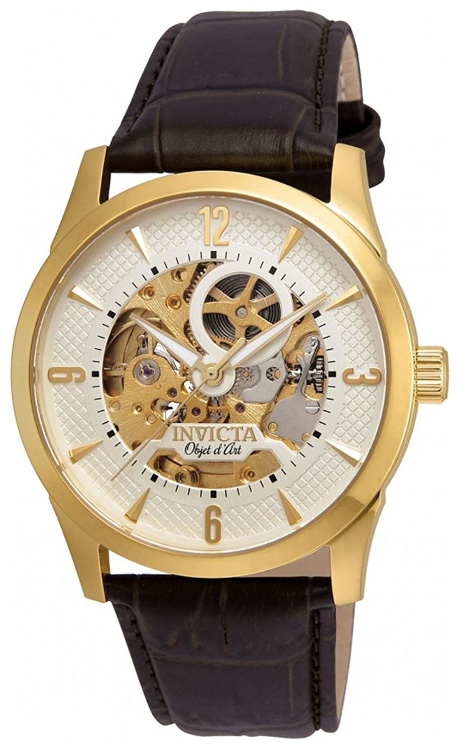 Invicta 99999 Herrklocka 22636 Vit/Läder Ø42 mm - Invicta