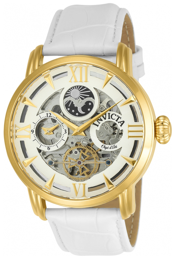 Invicta 99999 Herrklocka 22652 Vit/Läder Ø47 mm - Invicta