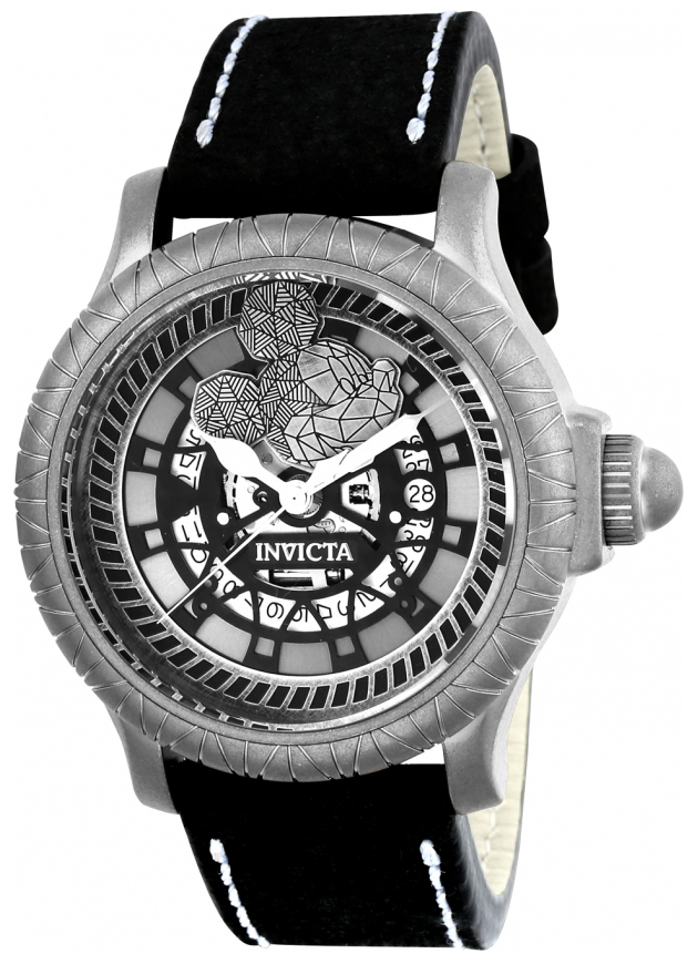 Invicta 99999 Herrklocka 22739 Silverfärgad/Läder Ø48 mm - Invicta