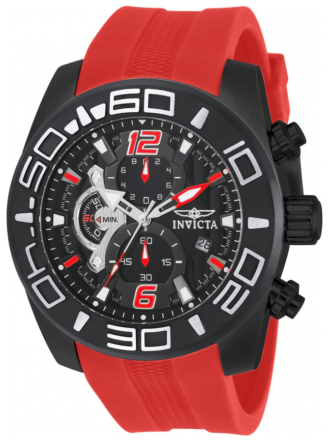 Invicta Herrklocka 22810 Pro Diver Svart/Gummi &Oslash;50 mm