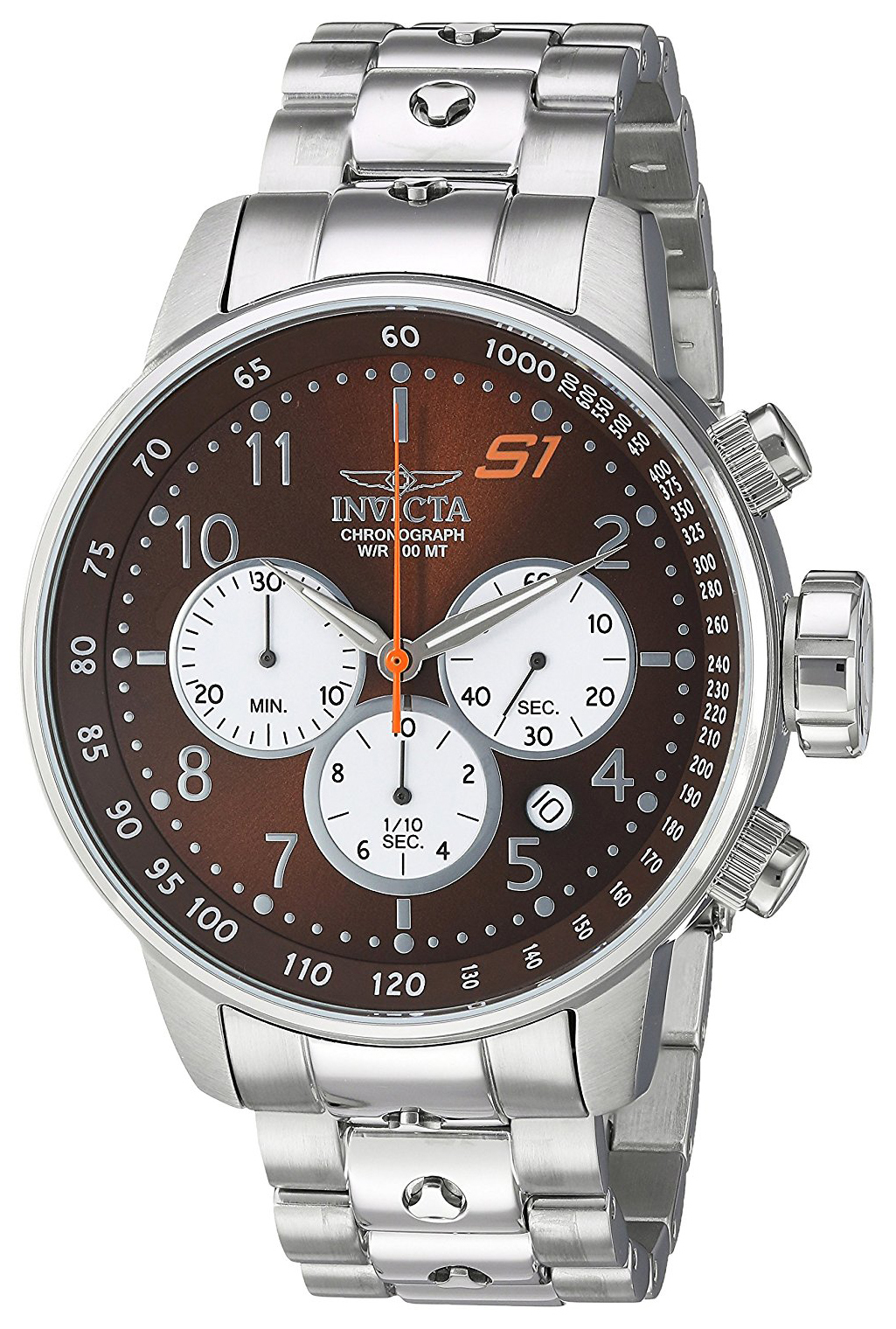 Invicta Herrklocka 23081 S1 Brun/Stål Ø49 mm - Invicta