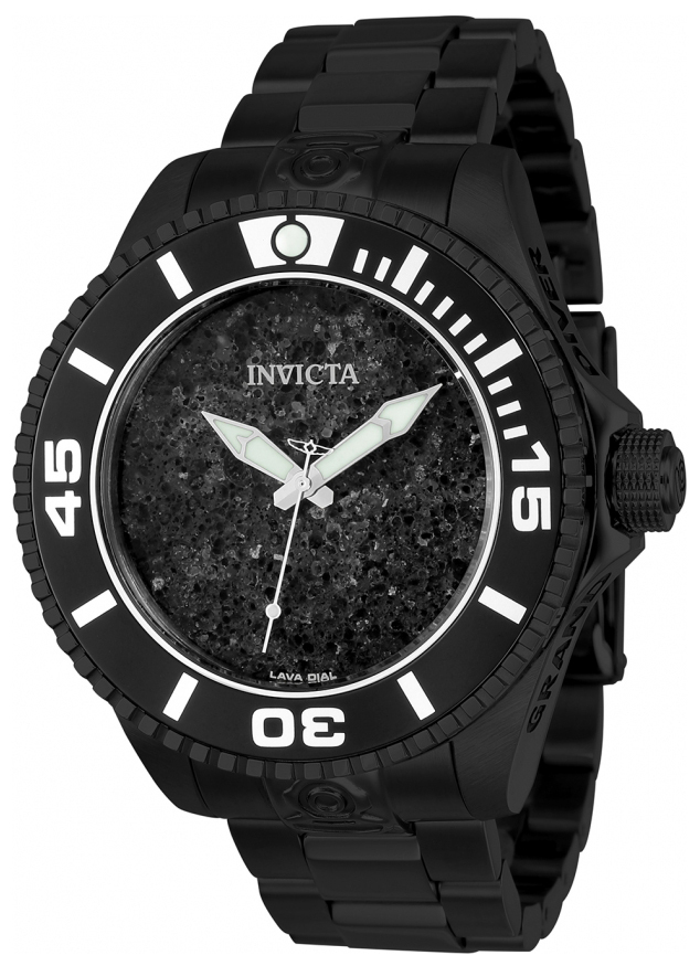 Invicta Pro Diver Herrklocka 23579 Svart/Stål Ø47 mm - Invicta