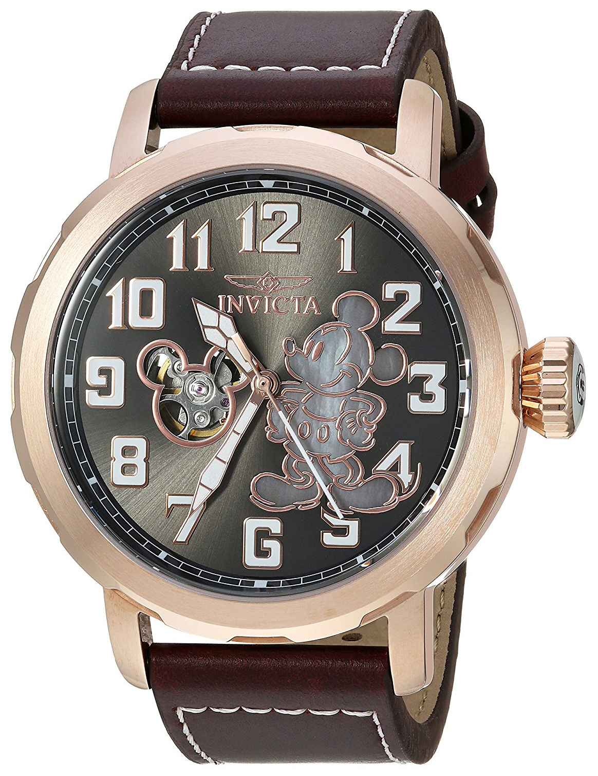 Invicta 99999 Herrklocka 23796 Grå/Läder Ø50 mm - Invicta