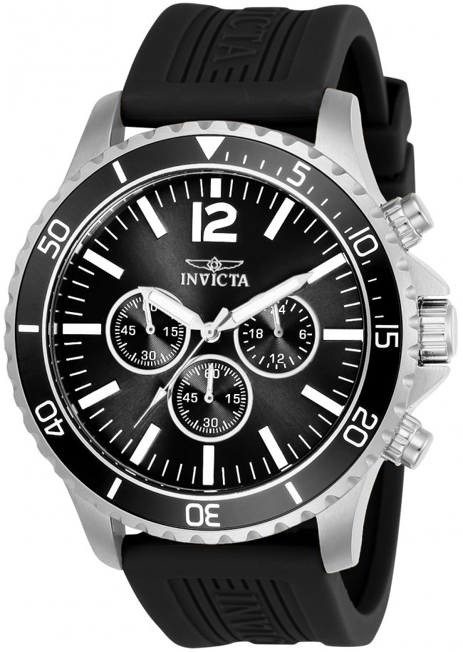 Invicta Herrklocka 24393 Pro Diver Svart/Gummi Ø48 mm - Invicta