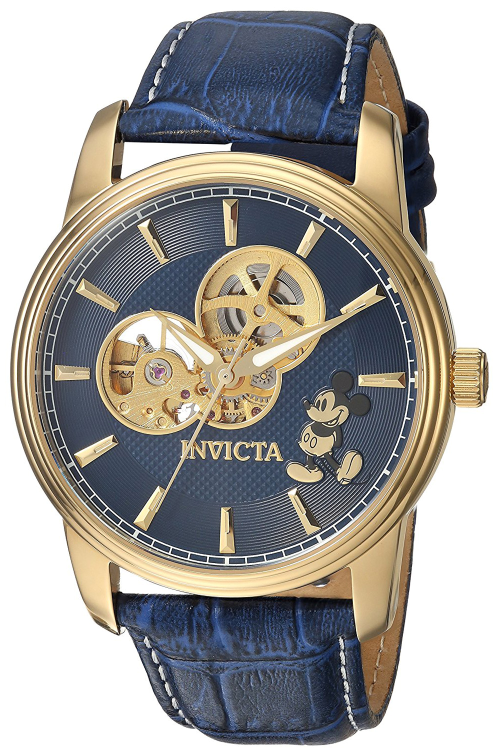 Invicta 99999 Herrklocka 24501 Blå/Läder Ø44 mm - Invicta