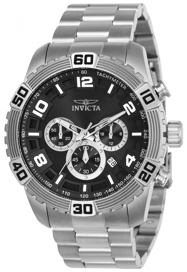 Invicta Pro Diver Herrklocka 24602 Svart/Stål Ø48 mm - Invicta