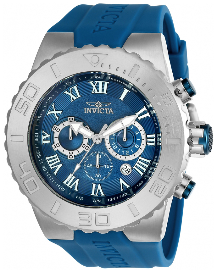 Invicta Pro Diver Herrklocka 24775 Blå/Gummi Ø51 mm - Invicta