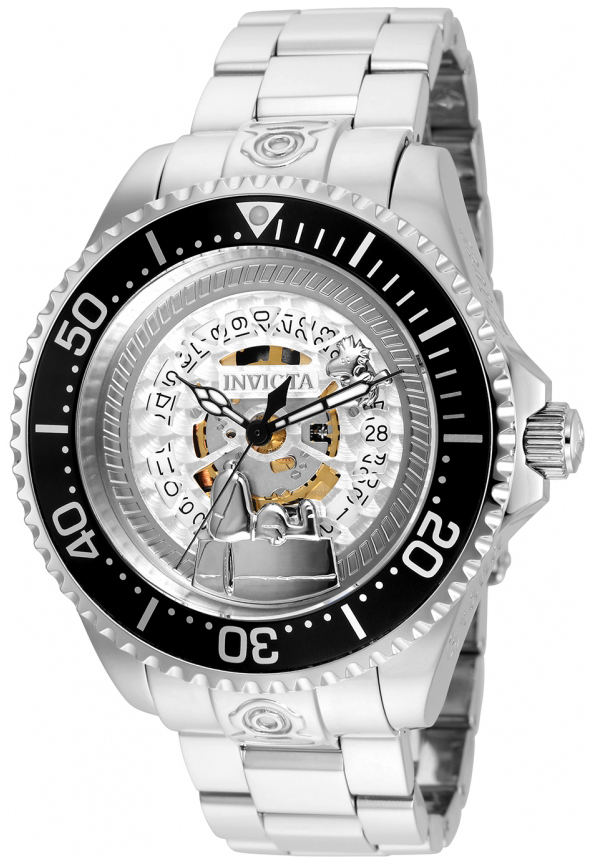 Invicta 99999 Herrklocka 24908 Silverfärgad/Stål Ø47 mm - Invicta