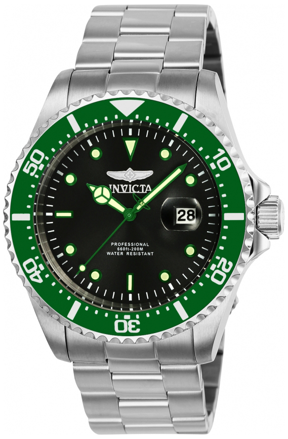 Invicta Herrklocka 25714 Pro Diver Svart/Stål Ø43 mm