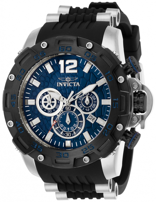 Invicta Pro Diver Herrklocka 26404 Blå/Stål Ø50 mm - Invicta