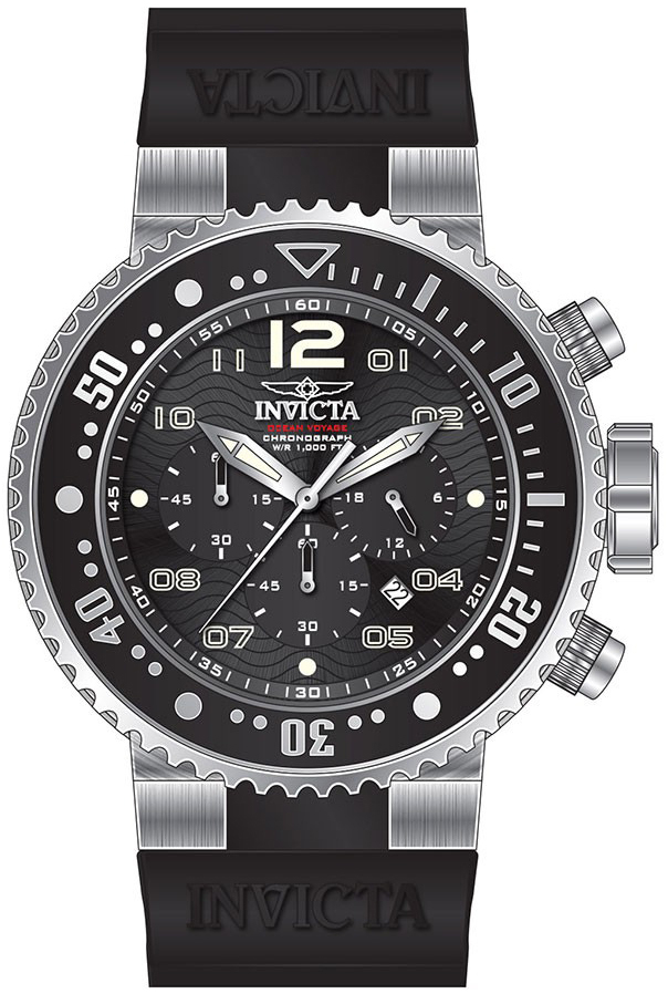 Invicta Herrklocka 26732 Pro Diver Svart/Gummi Ø52 mm - Invicta