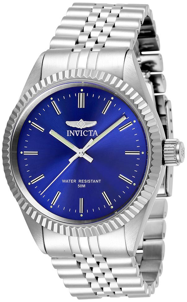 Invicta Herrklocka 29375 Specialty Blå/Stål Ø43 mm
