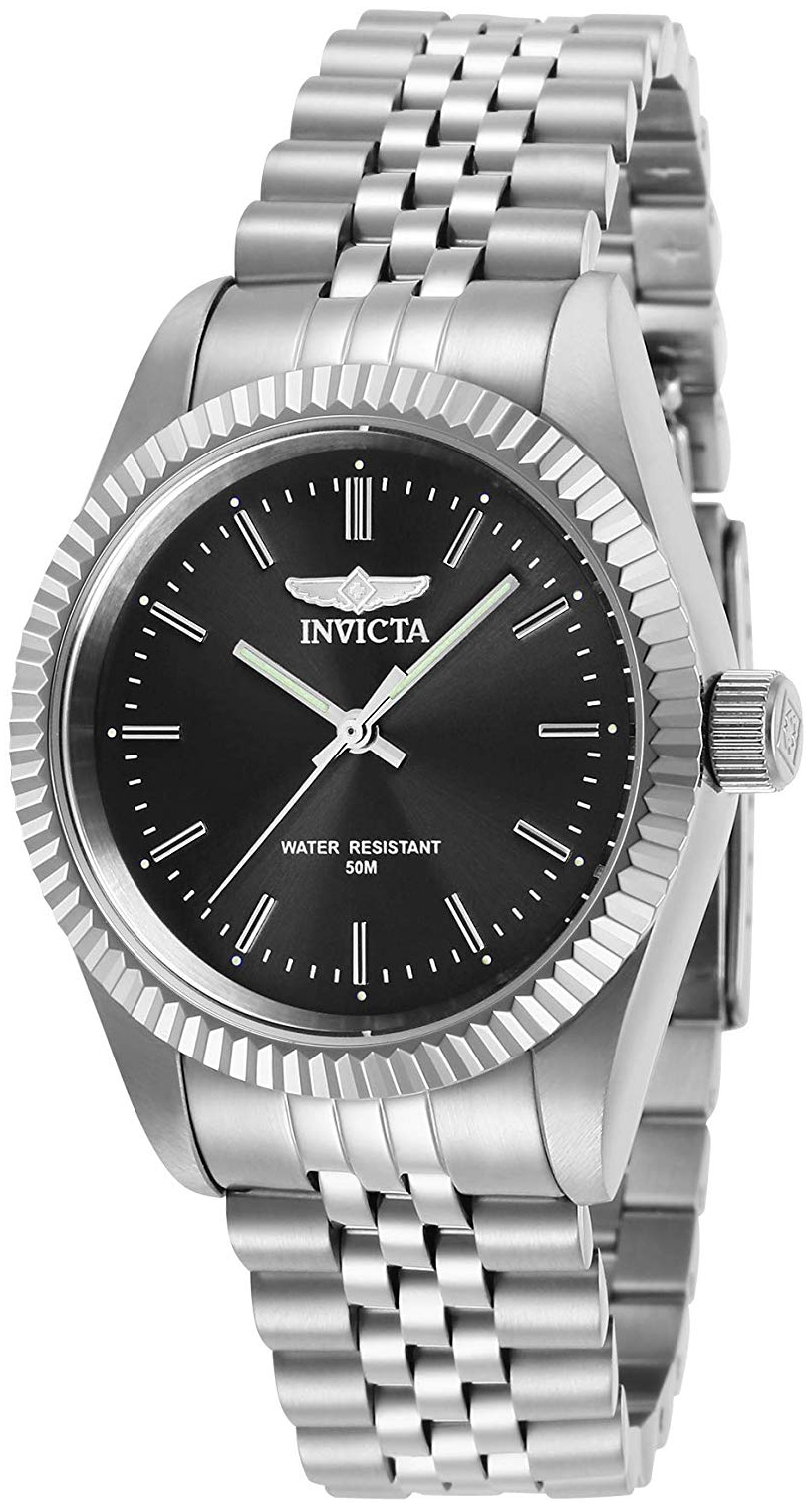 Invicta Damklocka 29395 Specialty Svart/Stål Ø36 mm - Invicta