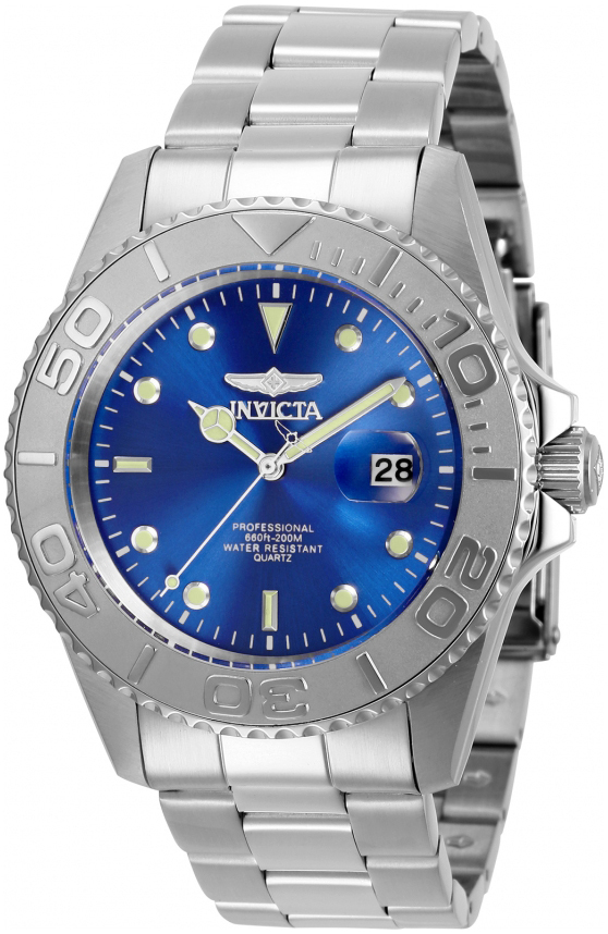 Invicta Herrklocka 29945 Bl&aring;/St&aring;l &Oslash;42 mm