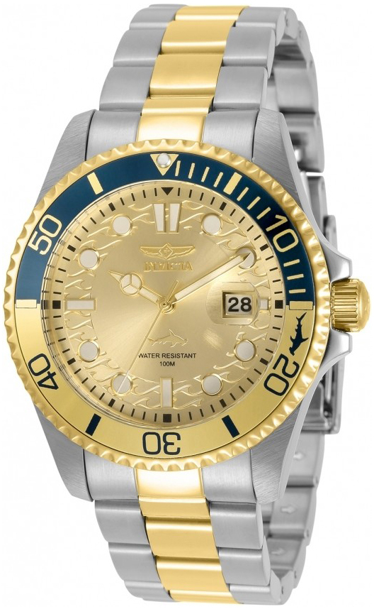 Invicta Herrklocka 30948 Guld/Gulguldtonat stål Ø43 mm - Invicta