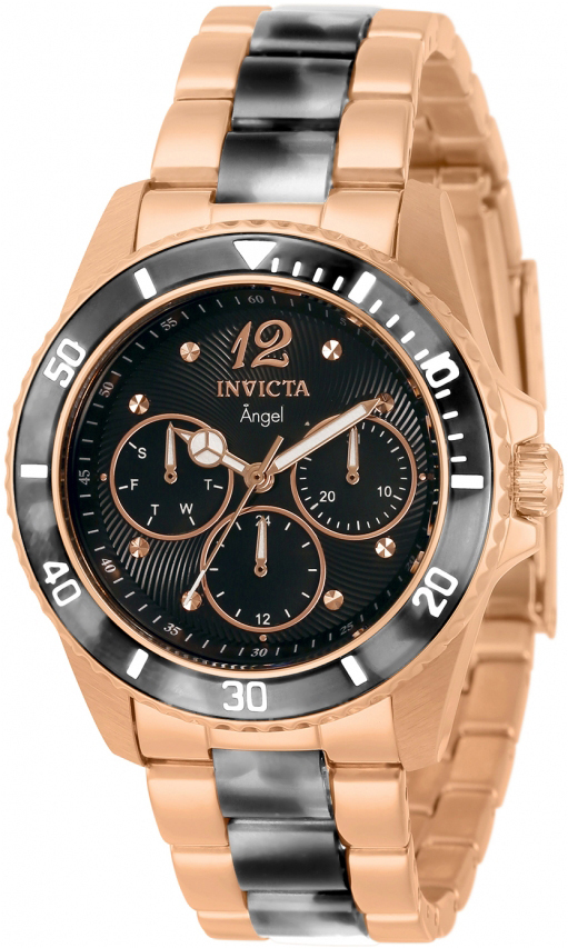 Invicta Damklocka 32535 Svart/Resinplast Ø38 mm - Invicta