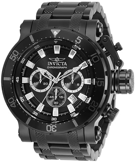 Invicta Herrklocka 32727 Coalition Forces Svart/Stål Ø52 mm