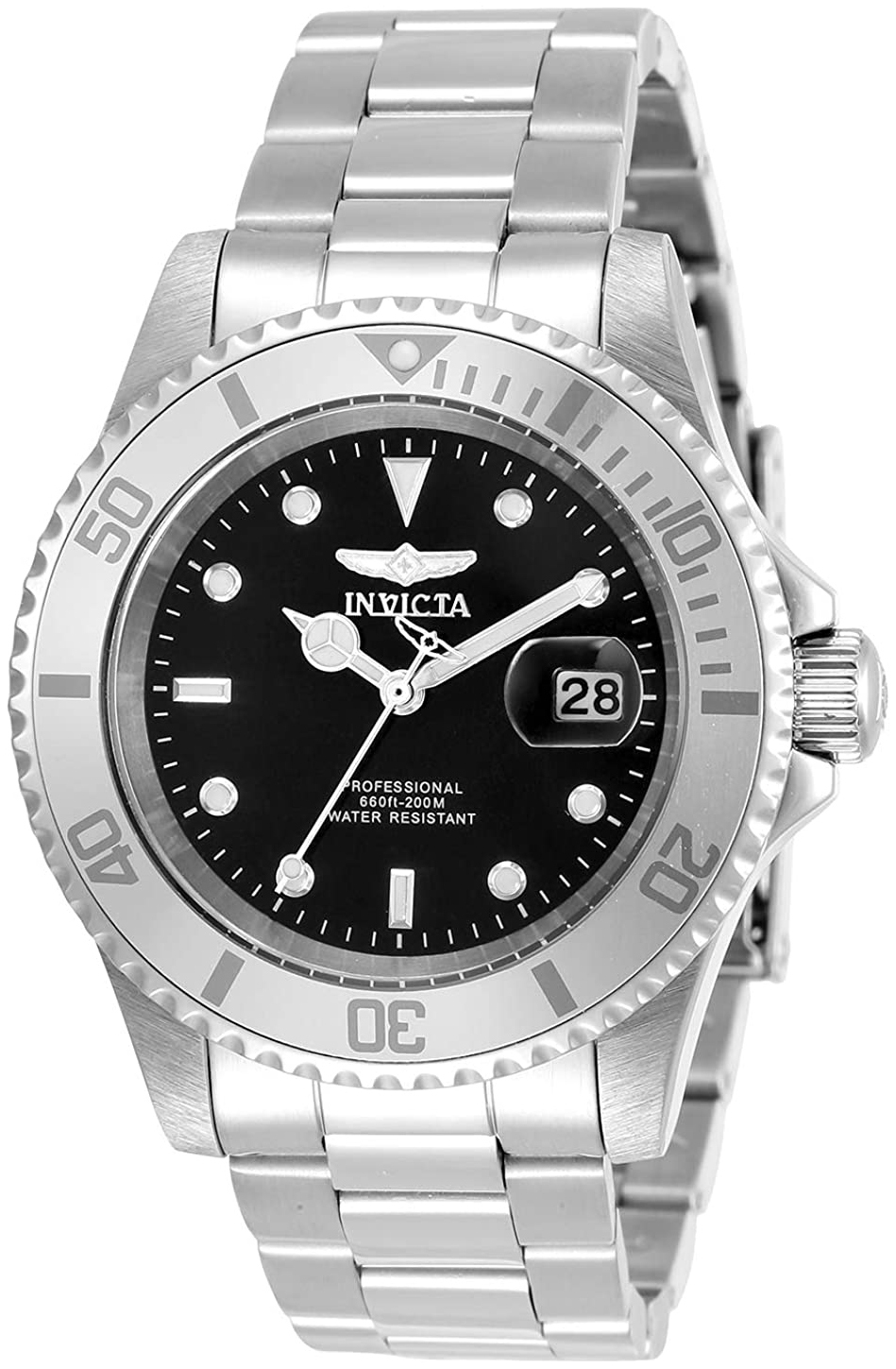 Invicta Herrklocka 34022 Pro Diver Svart/Stål Ø40 mm - Invicta