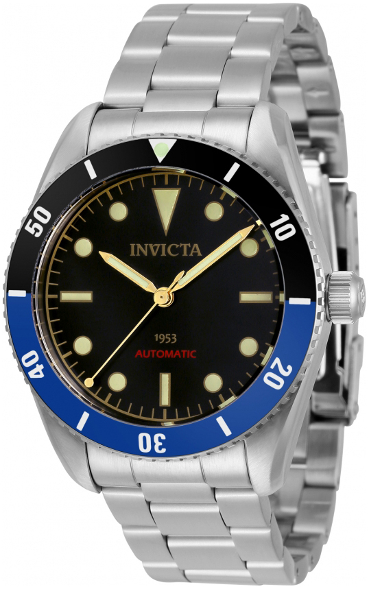 Invicta Herrklocka 34333 Pro Diver Svart/Stål Ø40 mm