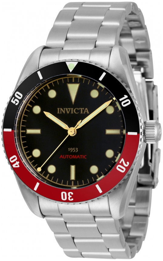 Invicta Herrklocka 34334 Pro Diver Svart/Stål Ø40 mm - Invicta