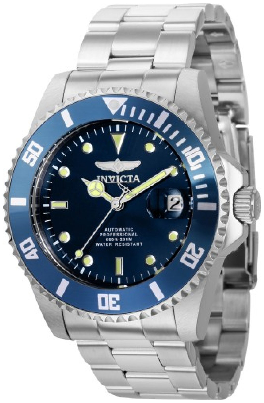 Invicta Herrklocka 36972 Pro Diver Blå/Stål Ø44 mm - Invicta