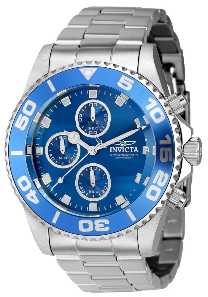 Invicta Herrklocka 43406 Pro Diver Blå/Stål Ø43 mm