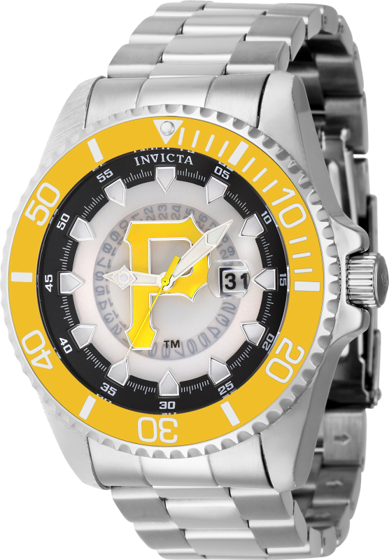 Invicta Herrklocka 43475 MLB Gul/Stål Ø47 mm - Invicta