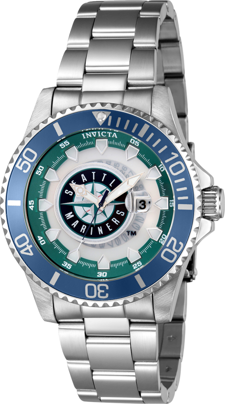 Invicta Herrklocka 43478 MLB Grön/Stål Ø47 mm - Invicta
