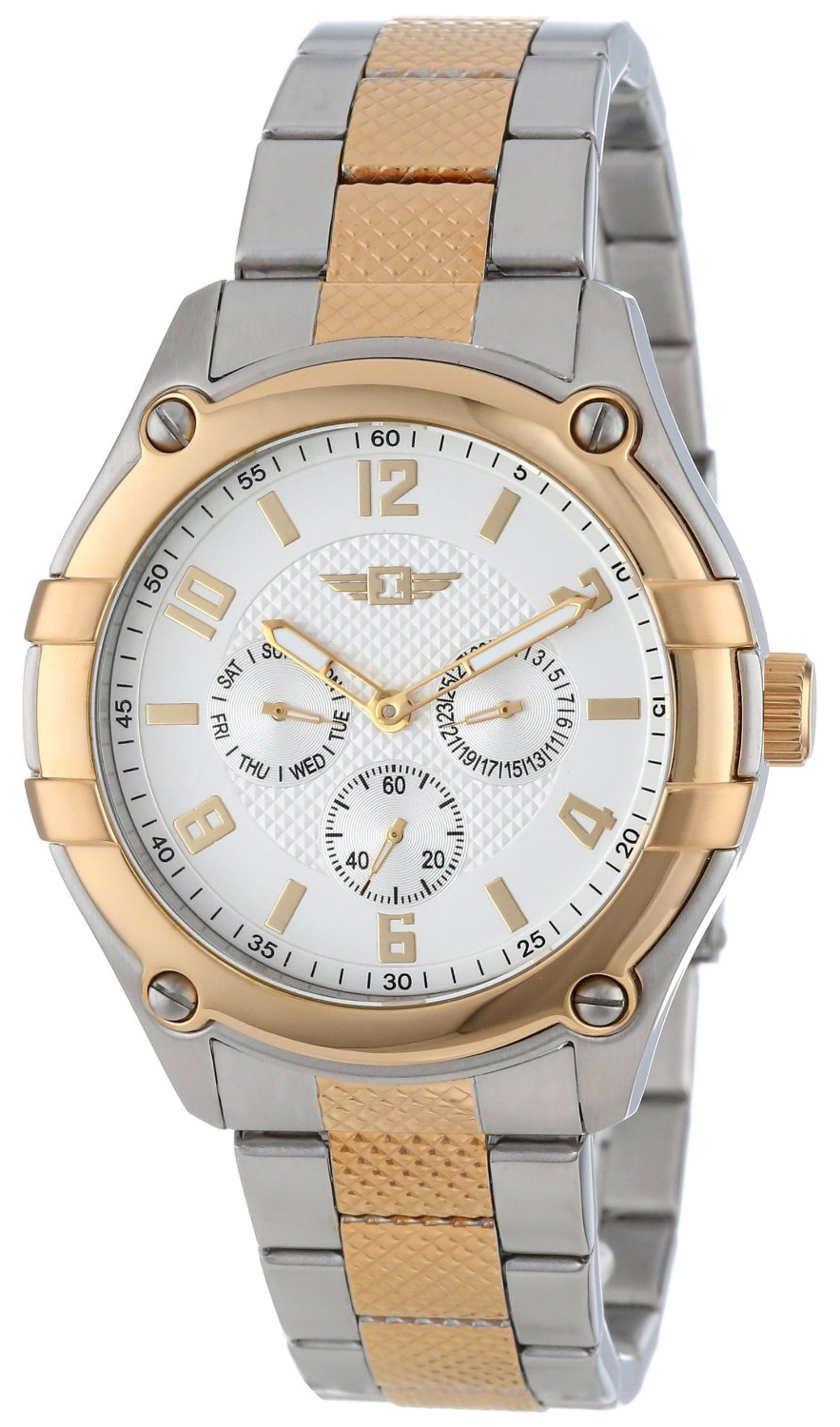 Invicta 99999 Herrklocka 43659 Silverfärgad/Guldtonat stål Ø45 mm - Invicta