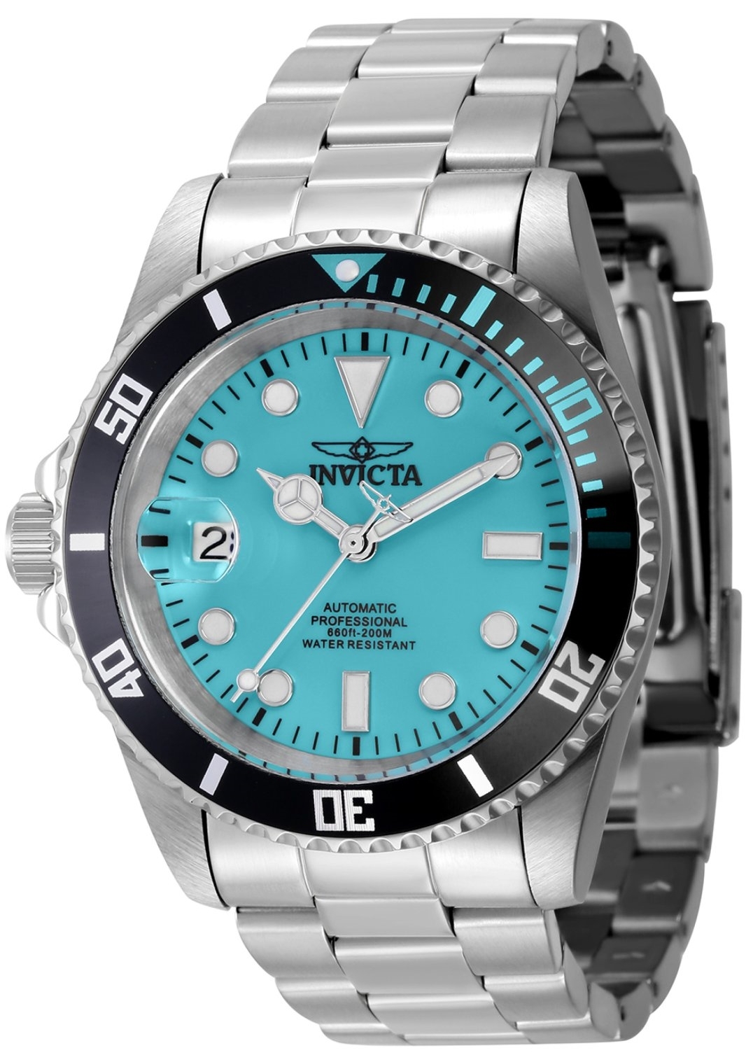 Invicta Herrklocka 44045 Pro Diver Turkos/St&aring;l &Oslash;42 mm