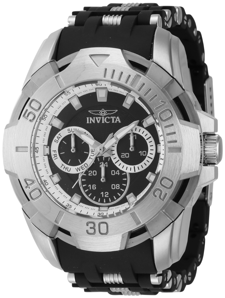 Invicta Herrklocka 44120 Sea Spider Svart/Stål Ø45.9 mm - Invicta
