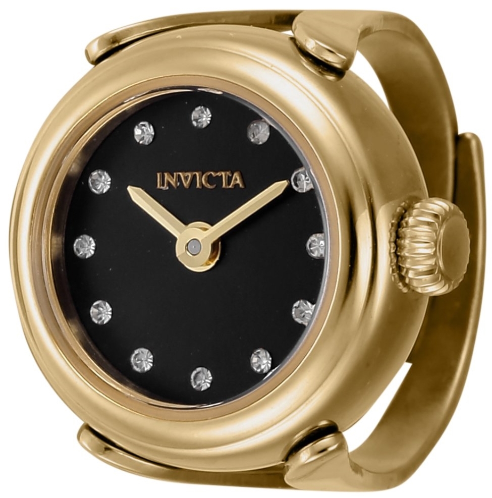 Invicta Damklocka 44482 Mini Svart Ø17 mm
