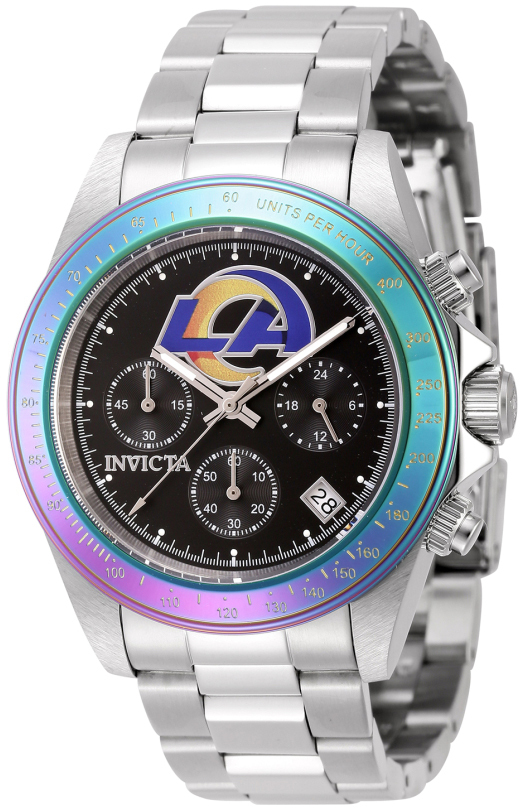 Invicta Herrklocka 44988 Nfl Svart/Stål Ø40 mm - Invicta