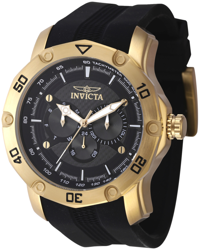 Invicta Herrklocka 45742 Pro Diver Svart/Gummi Ø50 mm - Invicta