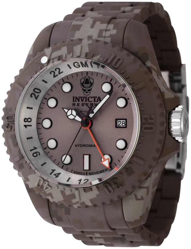 Invicta Herrklocka 45938 Reserve Brun/Stål Ø52 mm - Invicta
