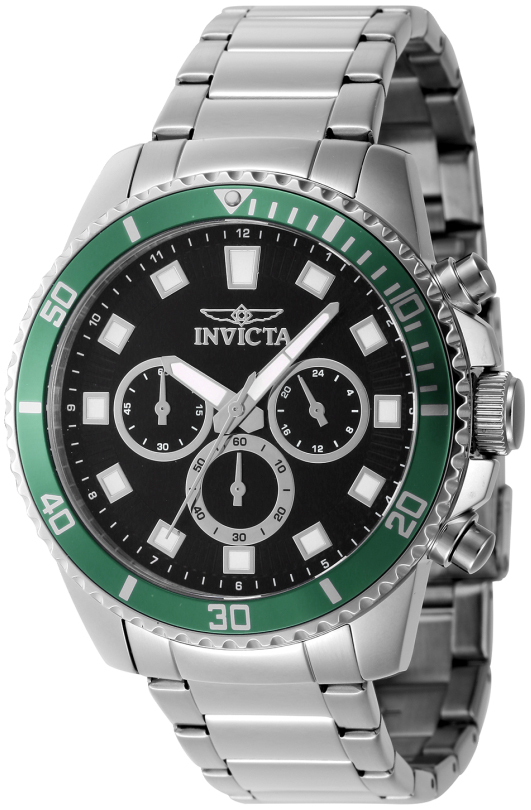 Invicta Herrklocka 46051 Pro Diver Svart/Stål Ø45 mm - Invicta
