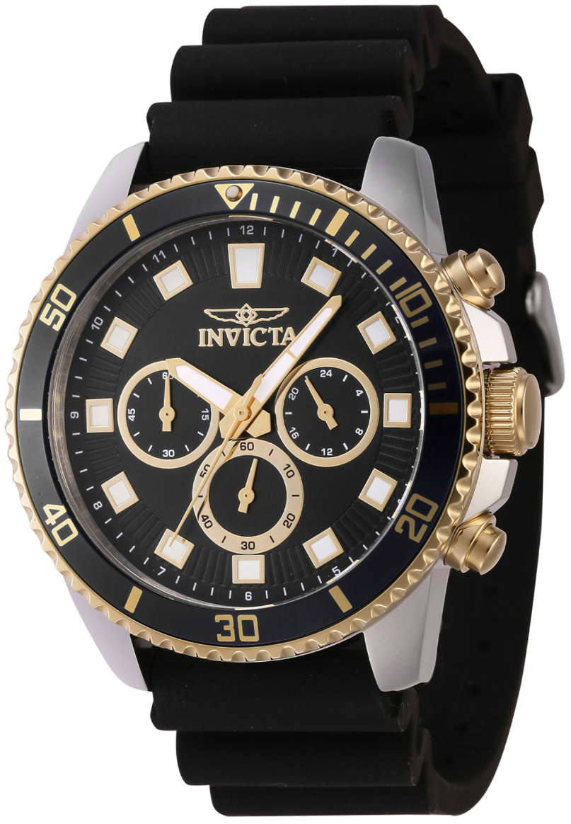 Invicta Herrklocka 46120 Pro Diver Svart/Gummi Ø45 mm - Invicta