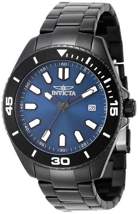 Invicta Herrklocka 46320 Pro Diver Blå/Stål Ø43 mm - Invicta