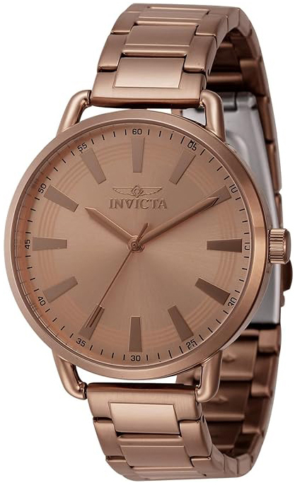 Invicta Damklocka 46336 Wildflower Brun/Stål Ø38 mm