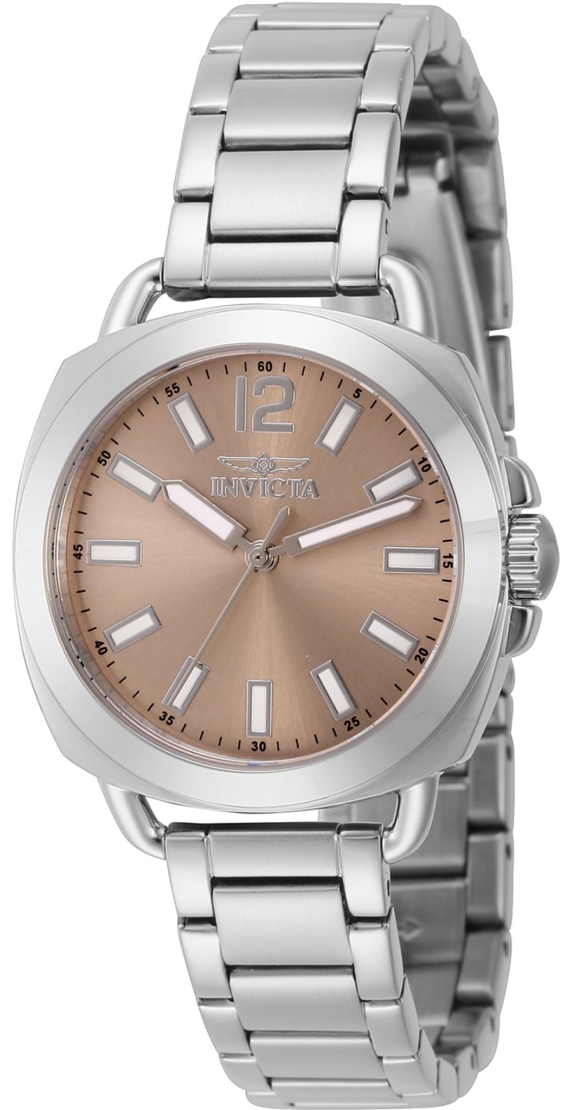 Invicta Damklocka 46345 Wildflower Rosa/Stål Ø32 mm - Invicta