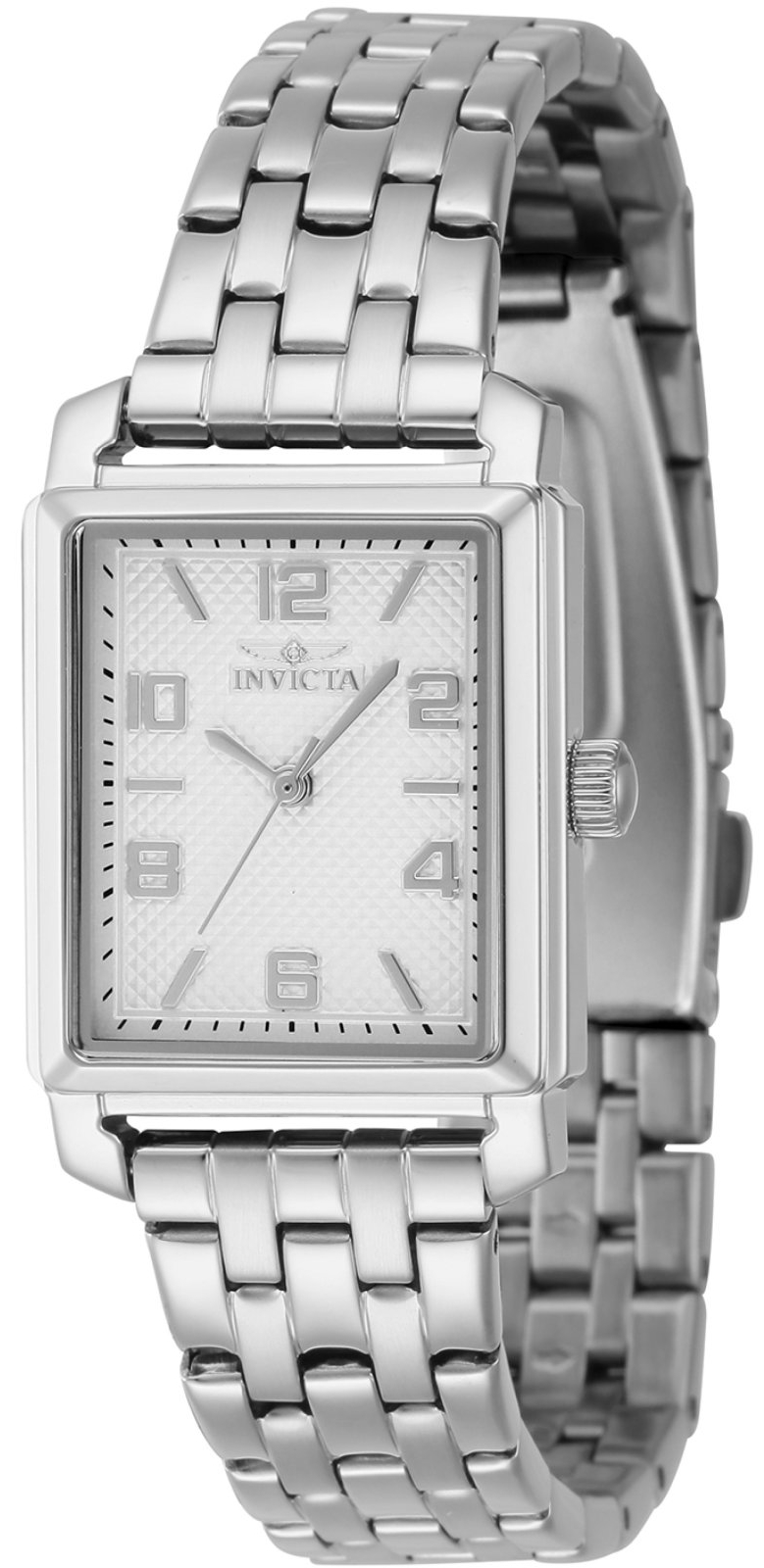 Invicta Herrklocka 46662 Vintage Silverfärgad/Stål Ø24 mm