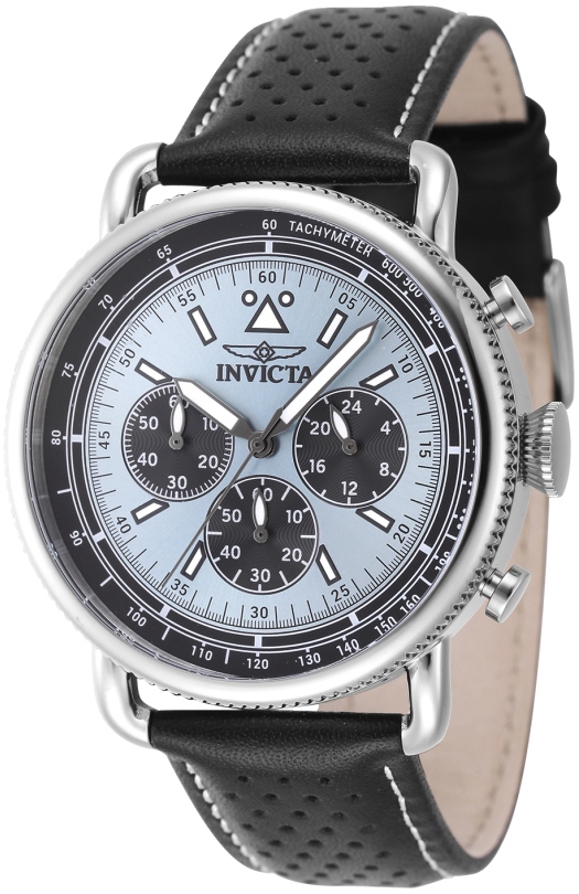 Invicta Herrklocka 47364 Speedway Blå/Läder Ø44 mm - Invicta