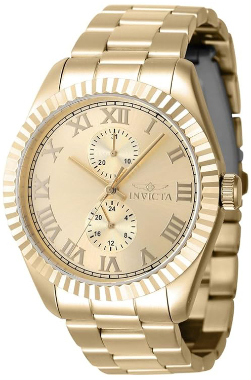 Invicta Herrklocka 47431 Specialty Guld/Gulguldtonat stål Ø43 mm