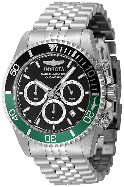 Invicta Herrklocka 48380 Pro Diver Svart/Stål Ø43 mm