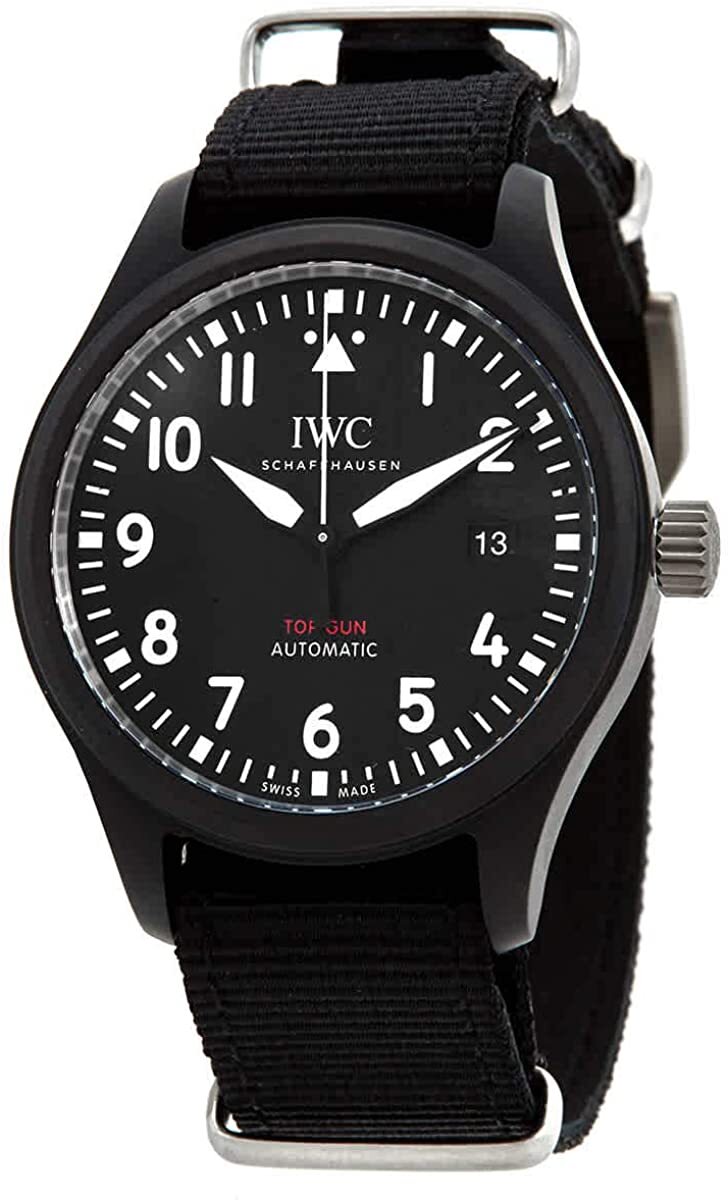 IWC Herrklocka IW326901 Pilots Svart/Textil Ø41 mm - IWC