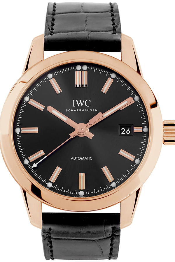 IWC Herrklocka IW357003 Ingenieur Grå/Läder Ø40 mm - IWC